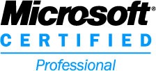 Logo: Microsoft certified Professional